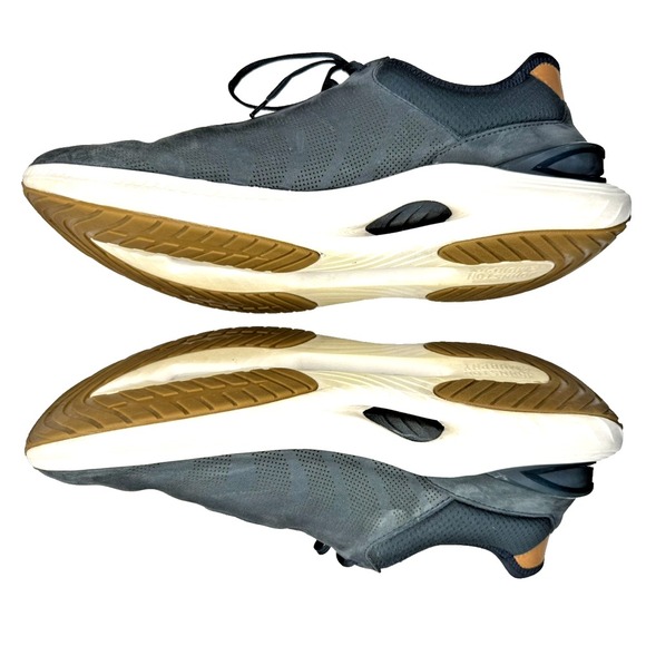 Johnston & Murphy RT1 LUXE Mens 12M GRAY True Foam Lace Sneakers Tennis Shoes - Picture 3 of 10